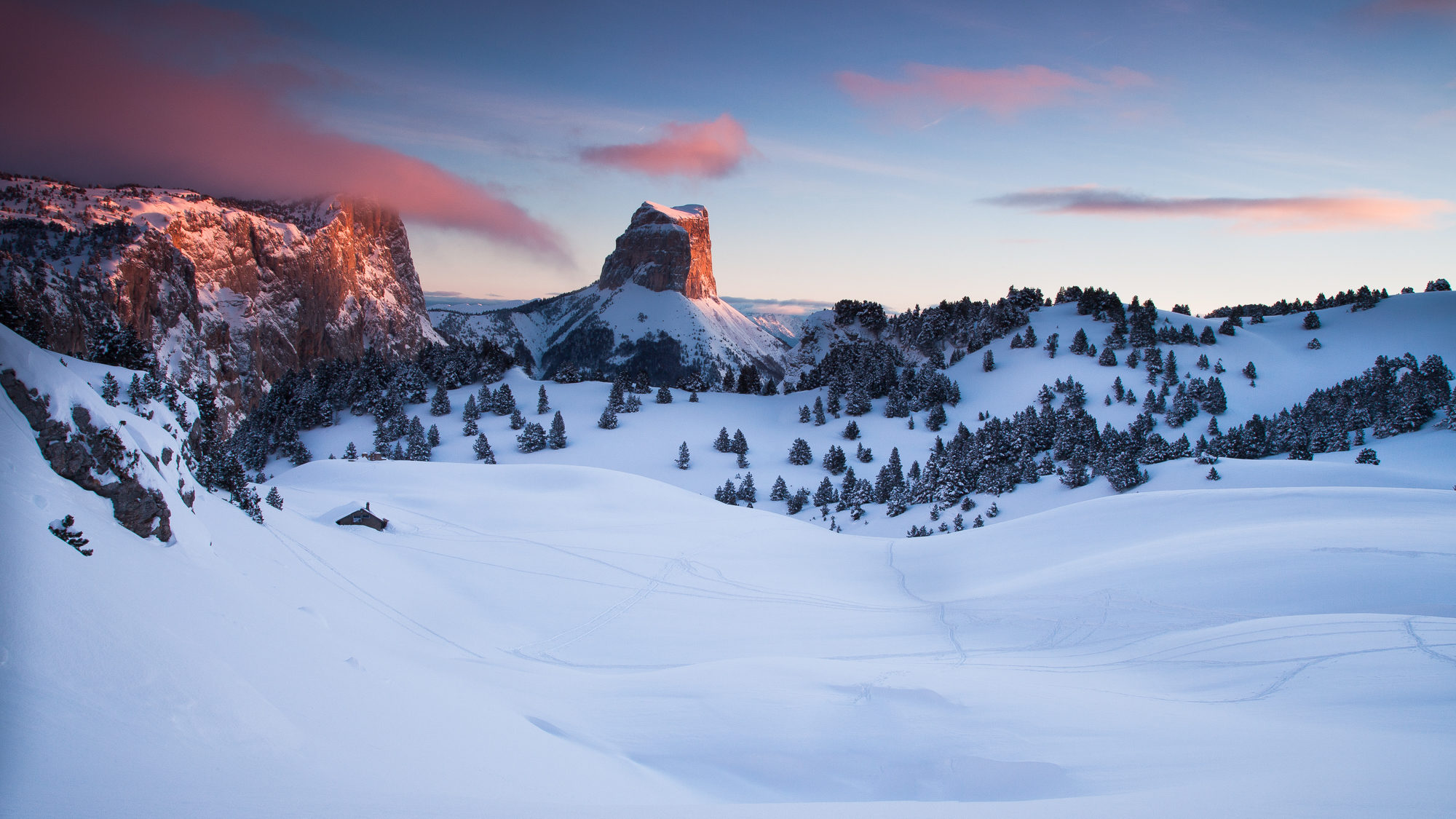 Aurore à Chaumailloux, Vercors