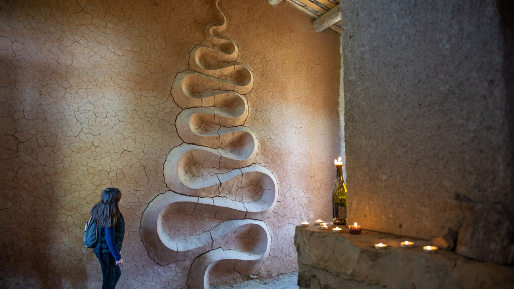 Vieil Esclangon, une oeuvre d'Andy Goldsworthy