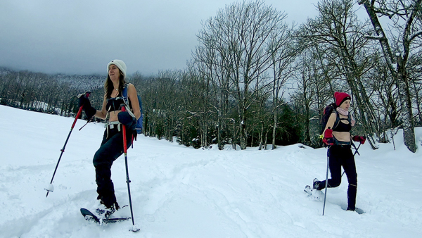 exercice raquettes en petite tenue