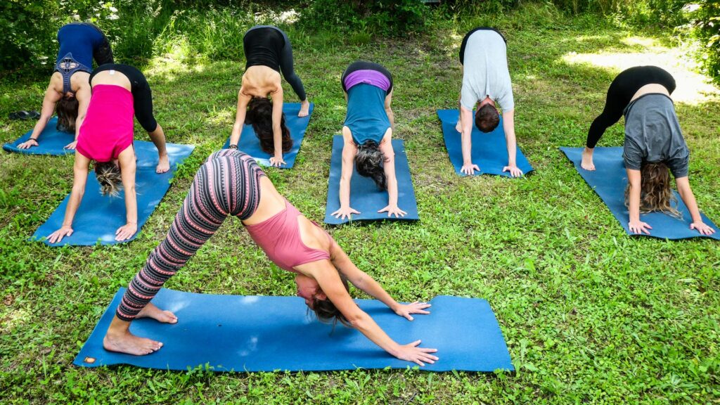 stage yoga dans le Vercors avec Elisa Fueyo